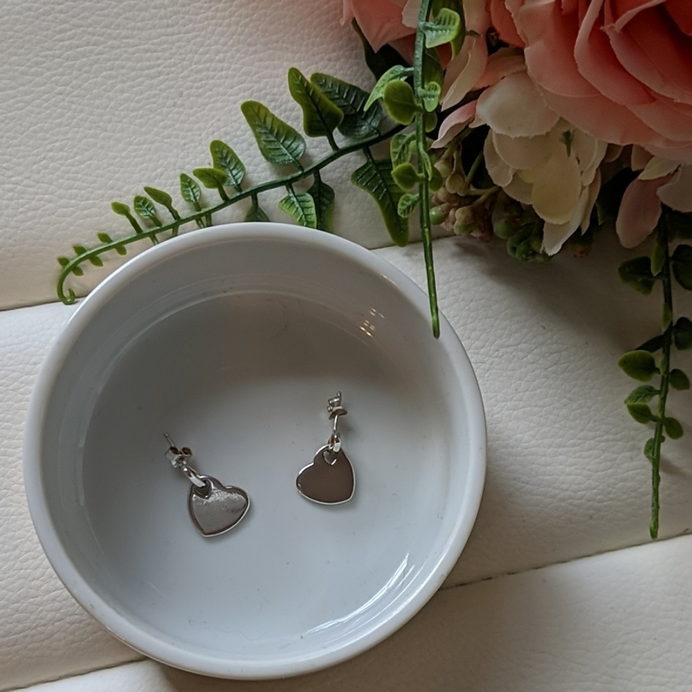 Sterling Silver Heart Earrings